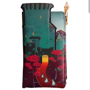 Loungefly Disney Brave Princess Castle Flap Wallet - Glows In The Dark